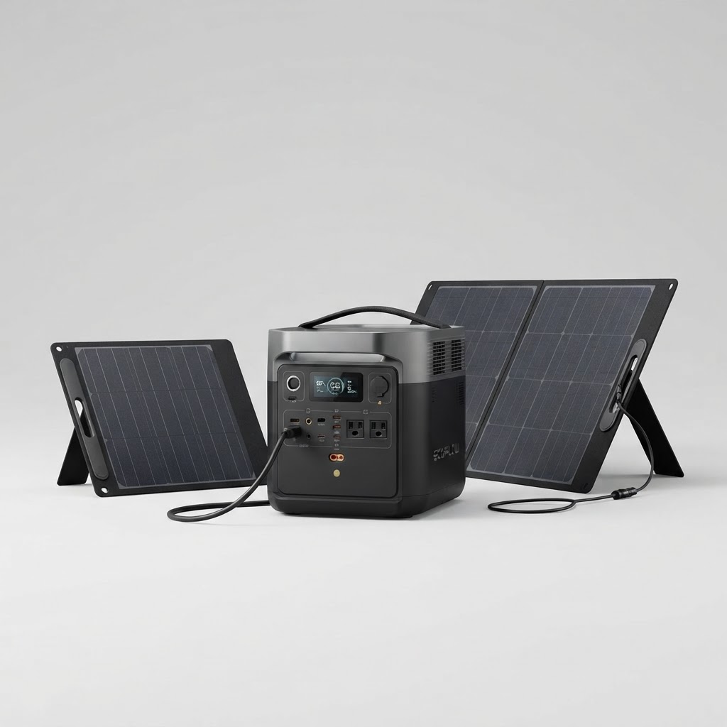 EcoFlow Delta Pro 3600Wh Solar Generator Kit