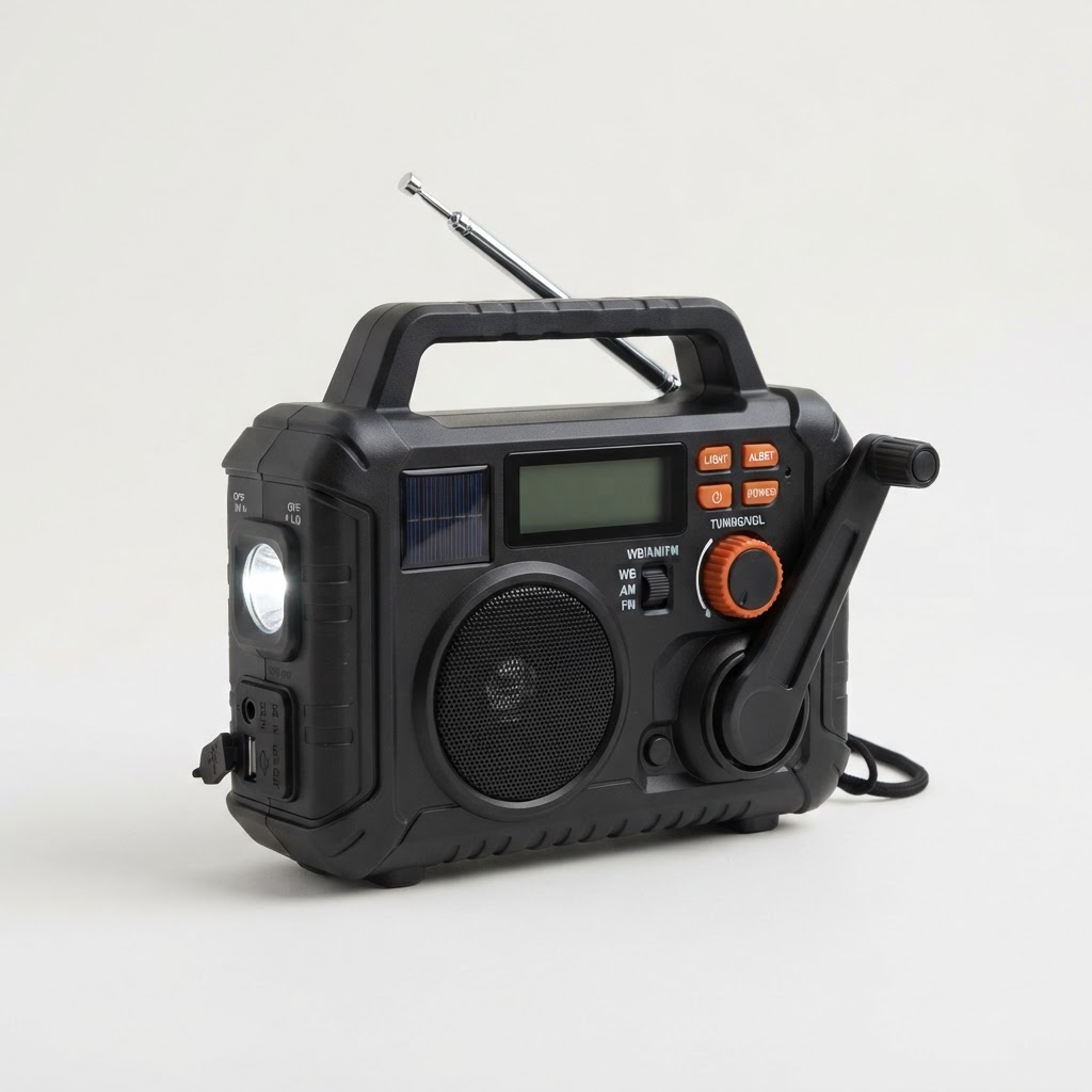 Hand-Crank NOAA Weather Radio