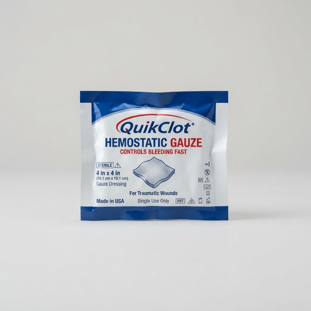 QuikClot Hemostatic Gauze