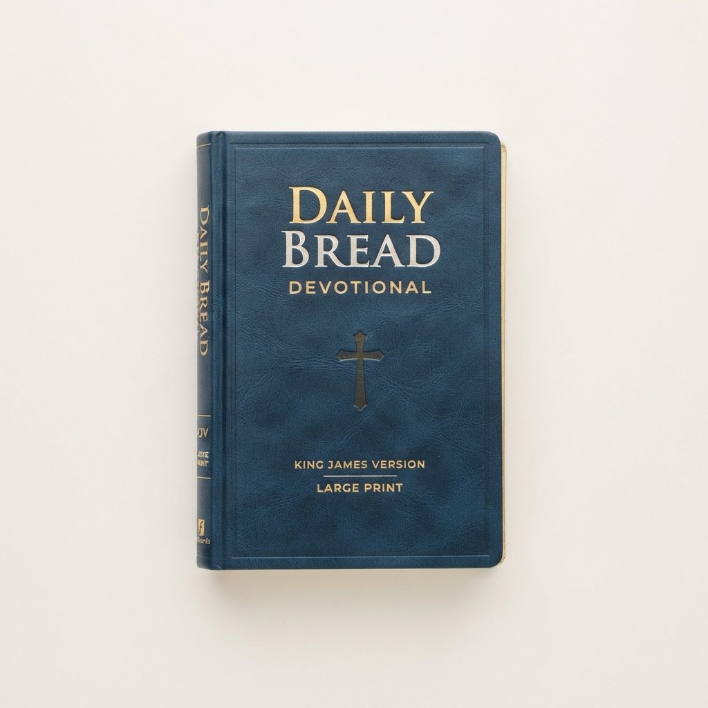 Daily Bread Devotional (KJV, Large Print)