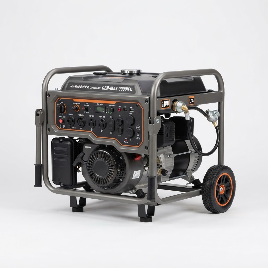 Dual-Fuel Portable Generator