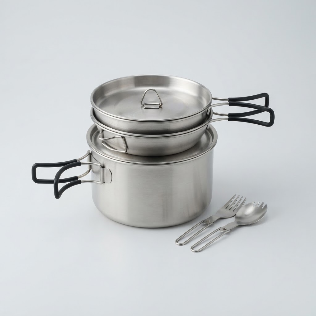 Stainless Steel Camp Mess Kit