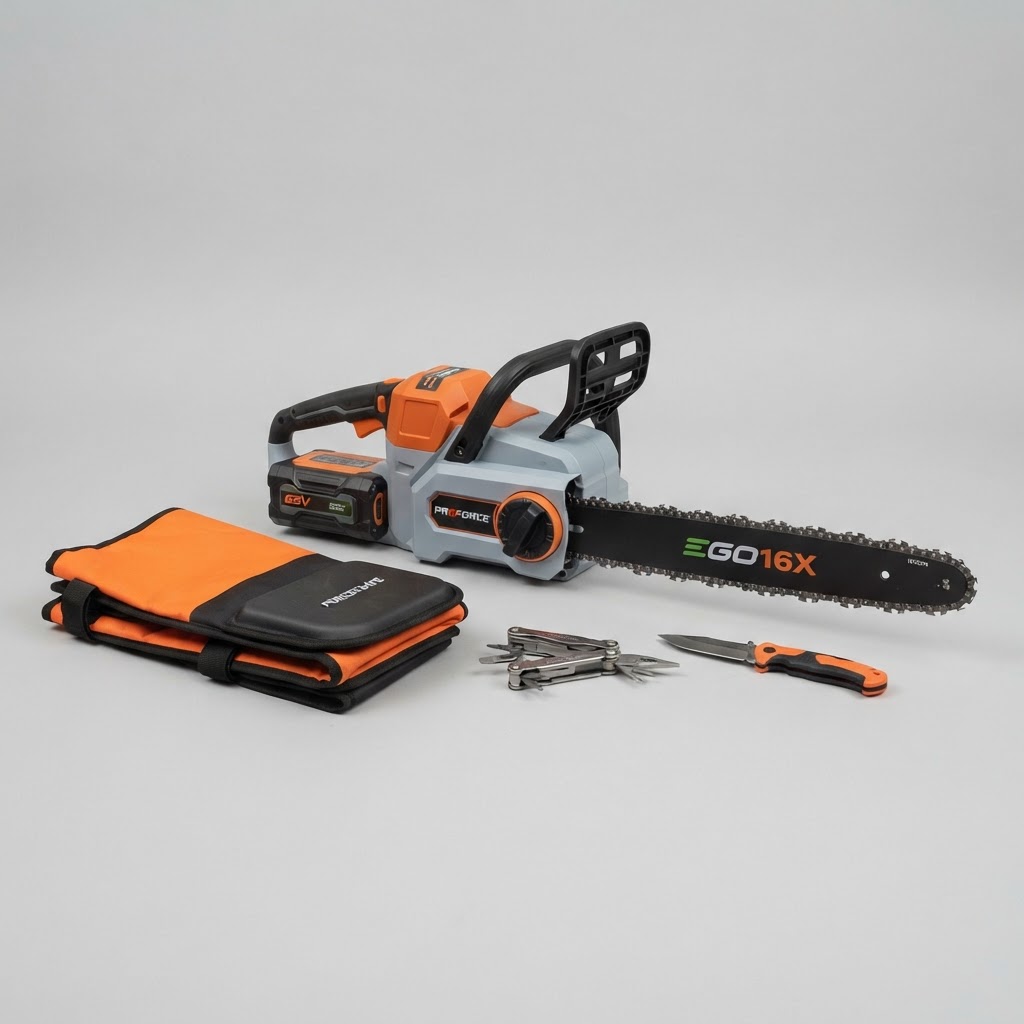 Chainsaw (Battery, 16-inch) + Chaps