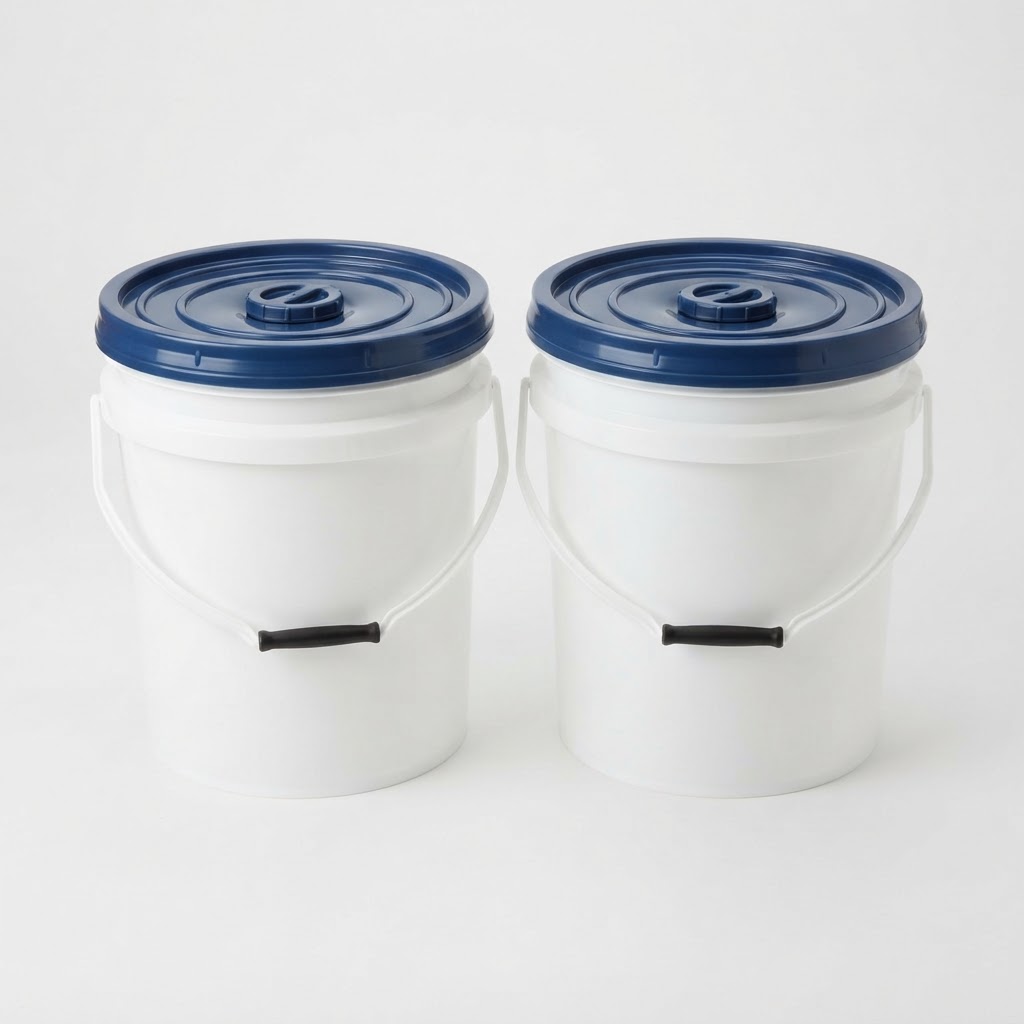 Food-Grade 5-Gallon Buckets with Gamma Seal Lids