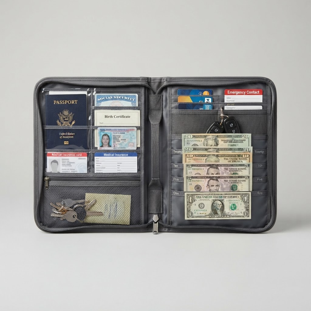 Emergency Document Organizer Binder