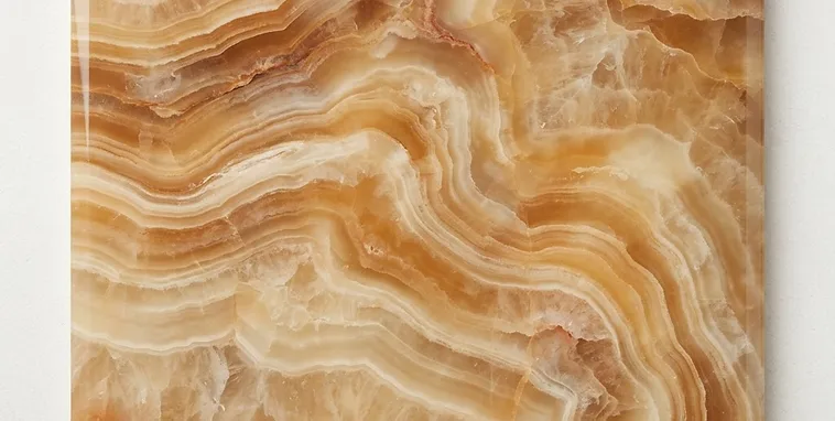 Backlit Onyx Bar · Surface detail
