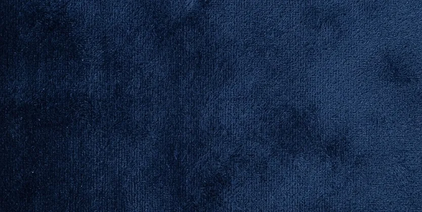 Terciopelo azul marino · Surface detail