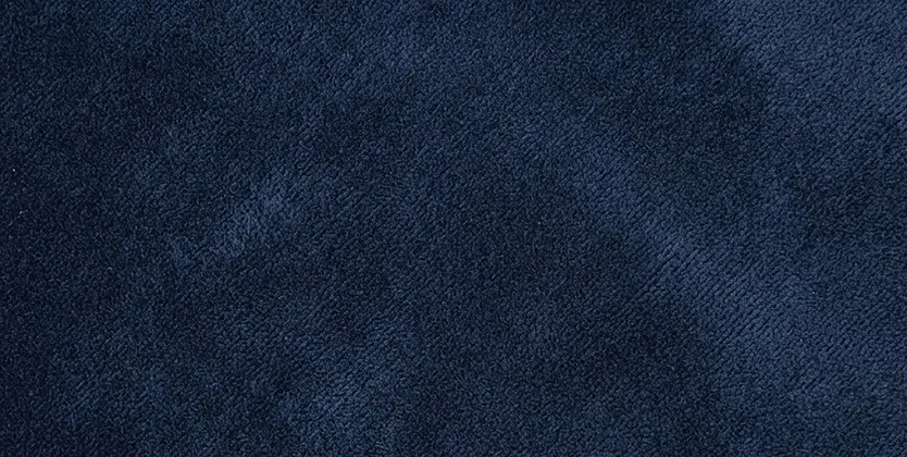 Velours bleu nuit · Surface detail