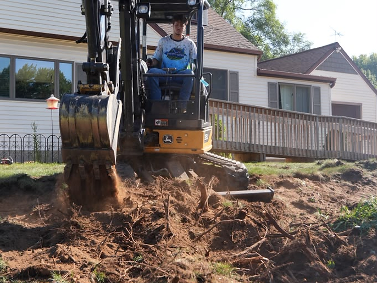 Excavation & Drainage services in Greater Lansing, Michigan