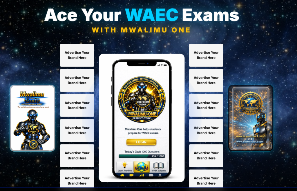 Mwalimu One — Ace Your WAEC Exams with Mwalimu One