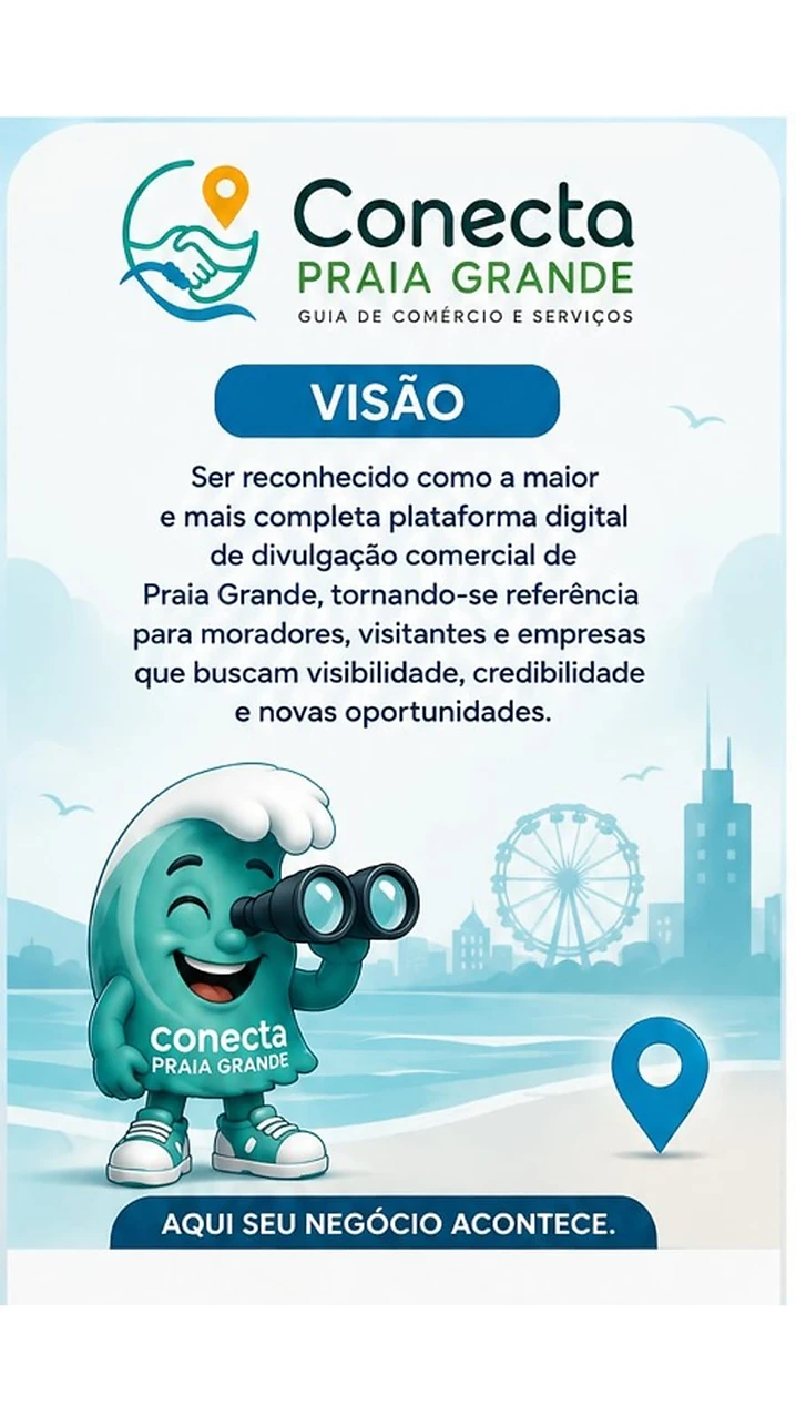 Visão do Conecta Praia Grande