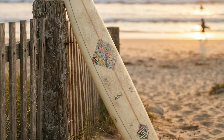Prancha de Surf Funboard 5'10 - Seminova