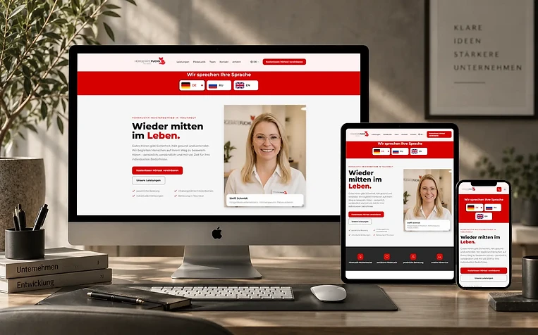 Website nach der Zusammenarbeit
