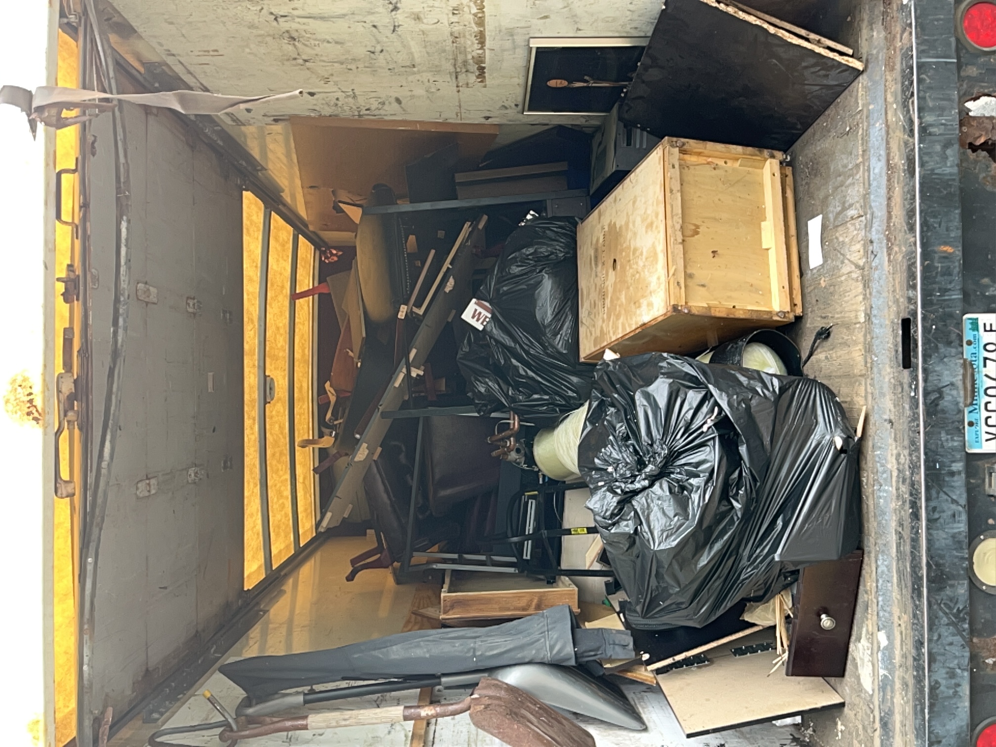 Garage Cleanouts before photo