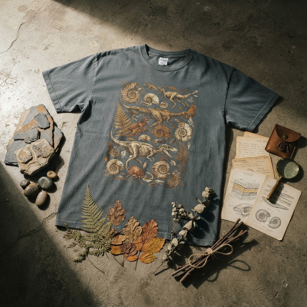 The End of an Age: Inside T49's Extinct Era Graphic Tee
