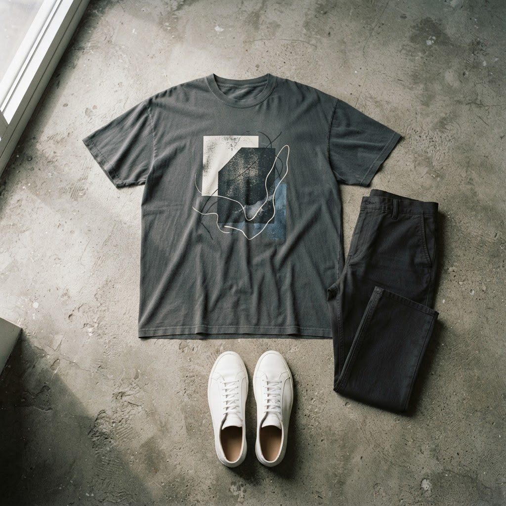How to Wear an Oversized Graphic Tee Without Looking Like You've Given Up