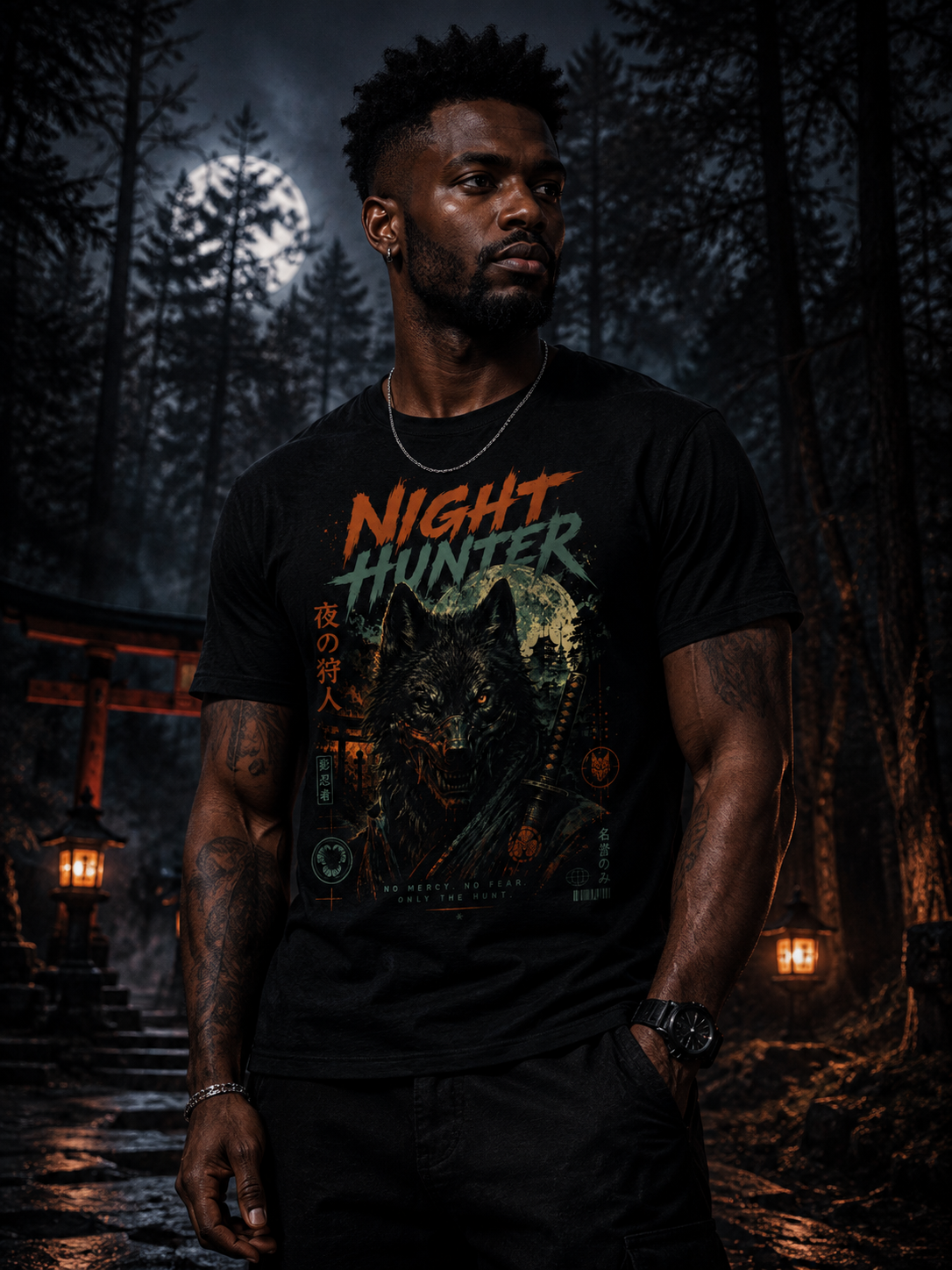 After Dark: How the Night Hunter Tee Taps Into Streetwear's Obsession With Nocturnal Imagery