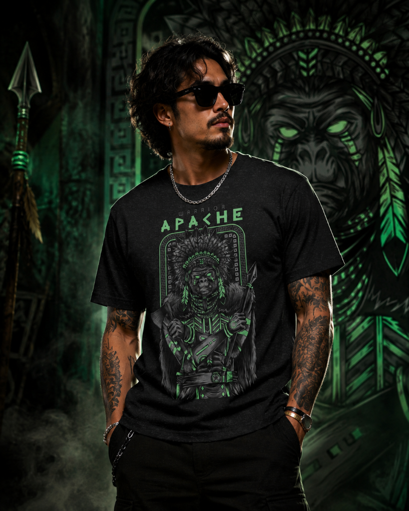 Warriors Don't Ask for Permission: The Apache Graphic Tee That Street Culture Has Been Waiting For