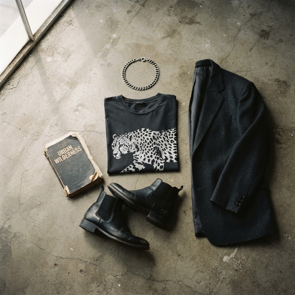 How To Dress Up A Graphic Tee Without Losing The Edge
