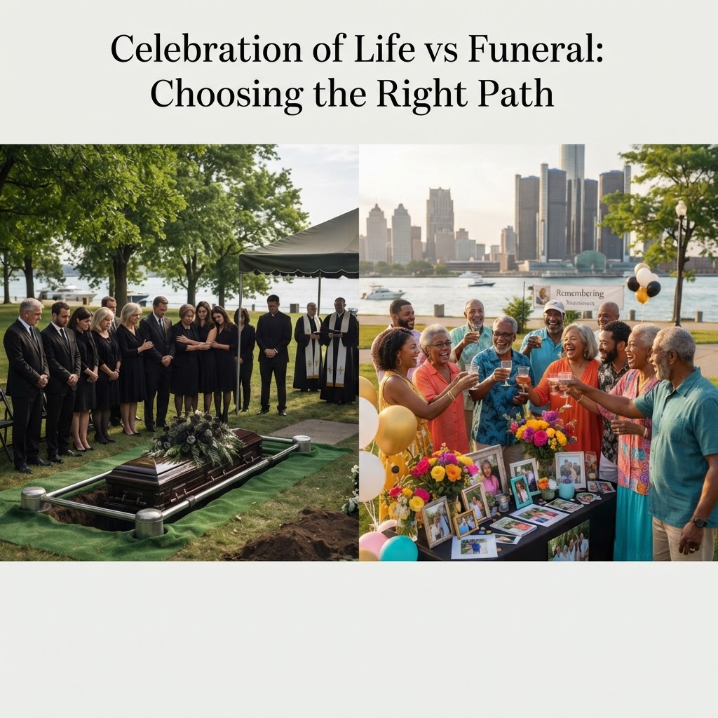 Celebration of Life vs Funeral: Choosing the Right Path