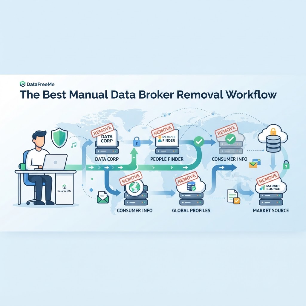 The Best Manual Data Broker Removal Workflow