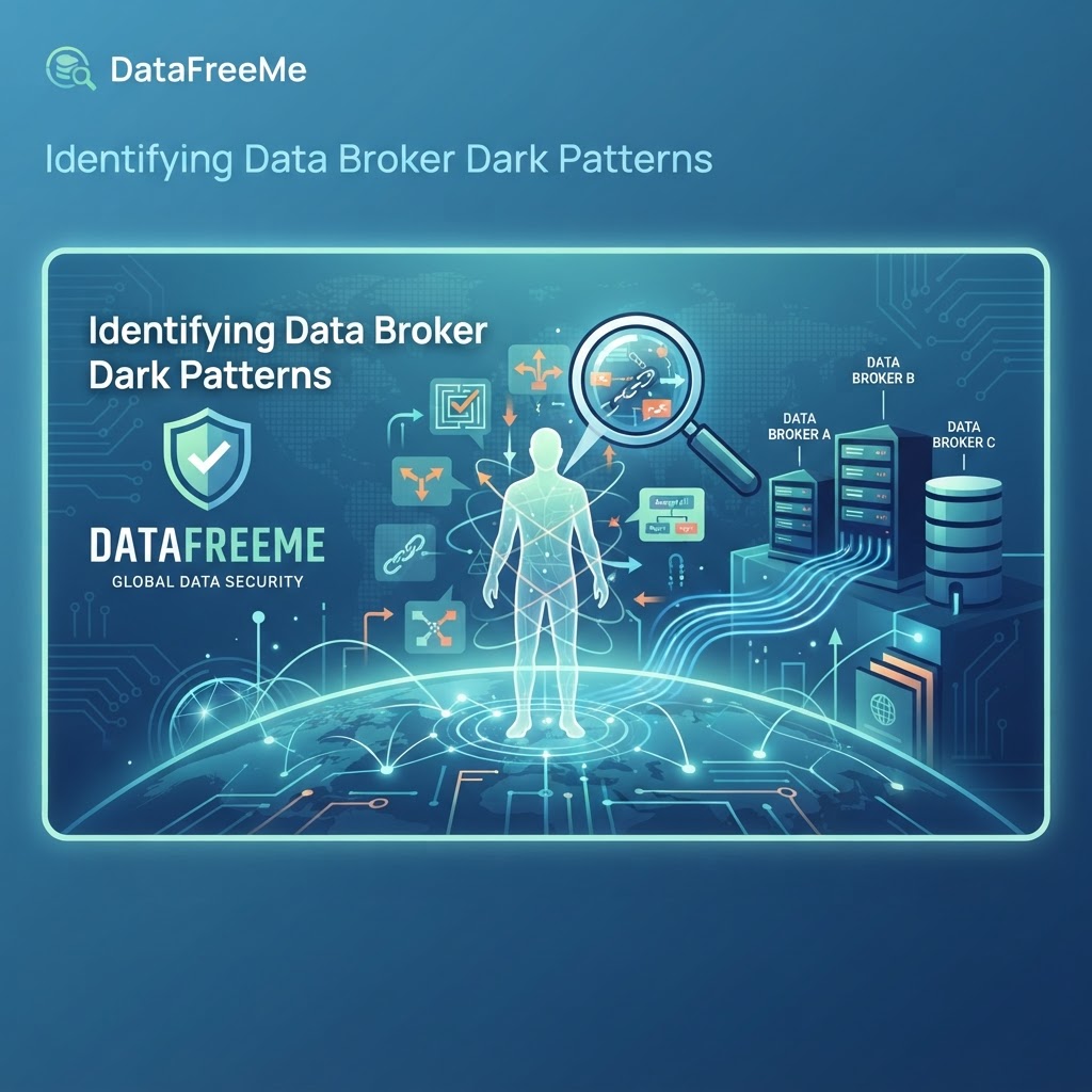 Identifying Data Broker Dark Patterns