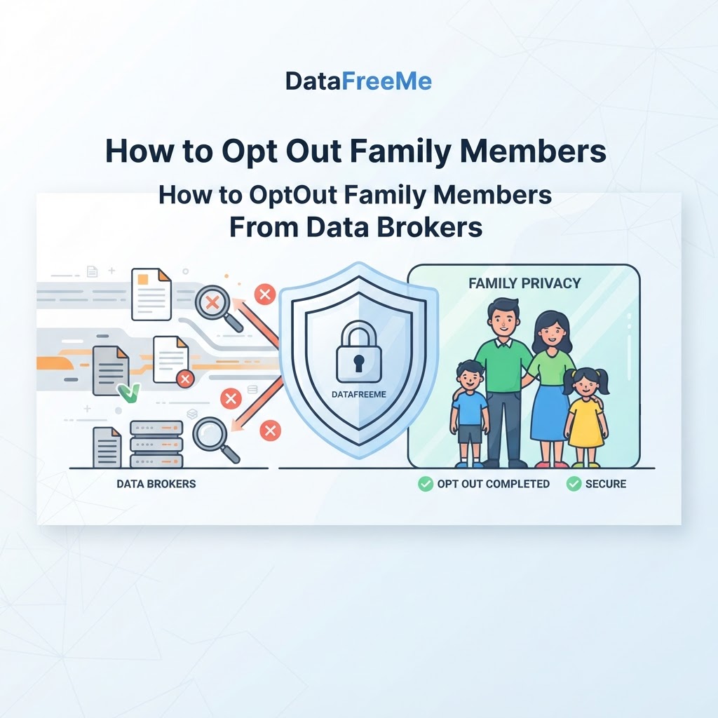 How to Opt Out Family Members From Data Brokers