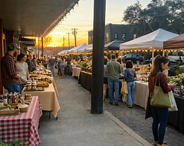 Moonlight Market on W. Houston