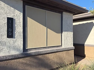 Solar Screen Home Install