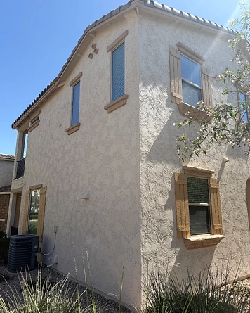 Two-Story Solar Screen Install