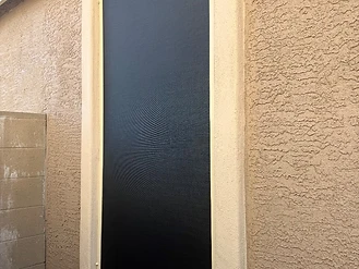 Single-Window Sun Screen Install