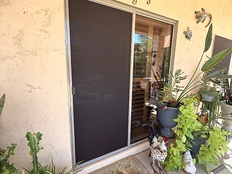 Sliding Door Solar Screen