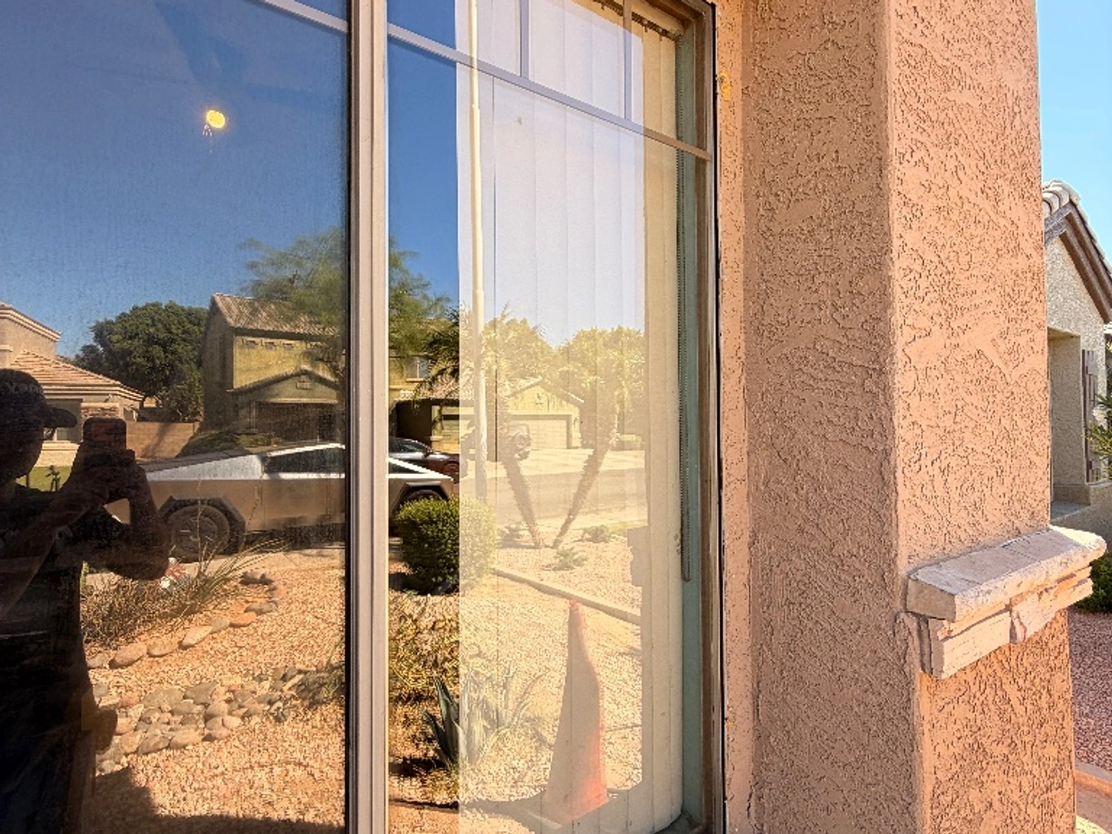 Shattered Sliding Glass Door Repair - after