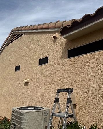Side-Elevation Sun Screen Install