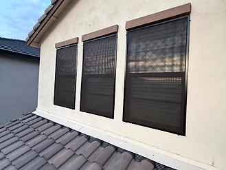 Upper-Floor Triple Sun Screens