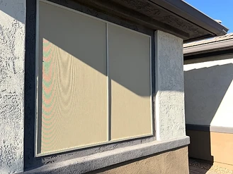 Large Solar Screen Window