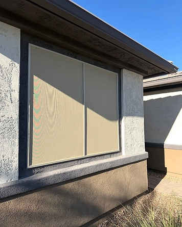 Large Solar Screen Window