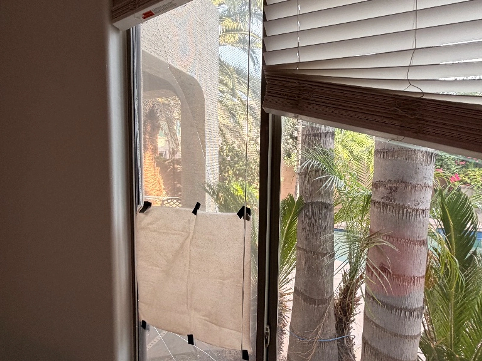 Interior Cracked Window Replacement - before