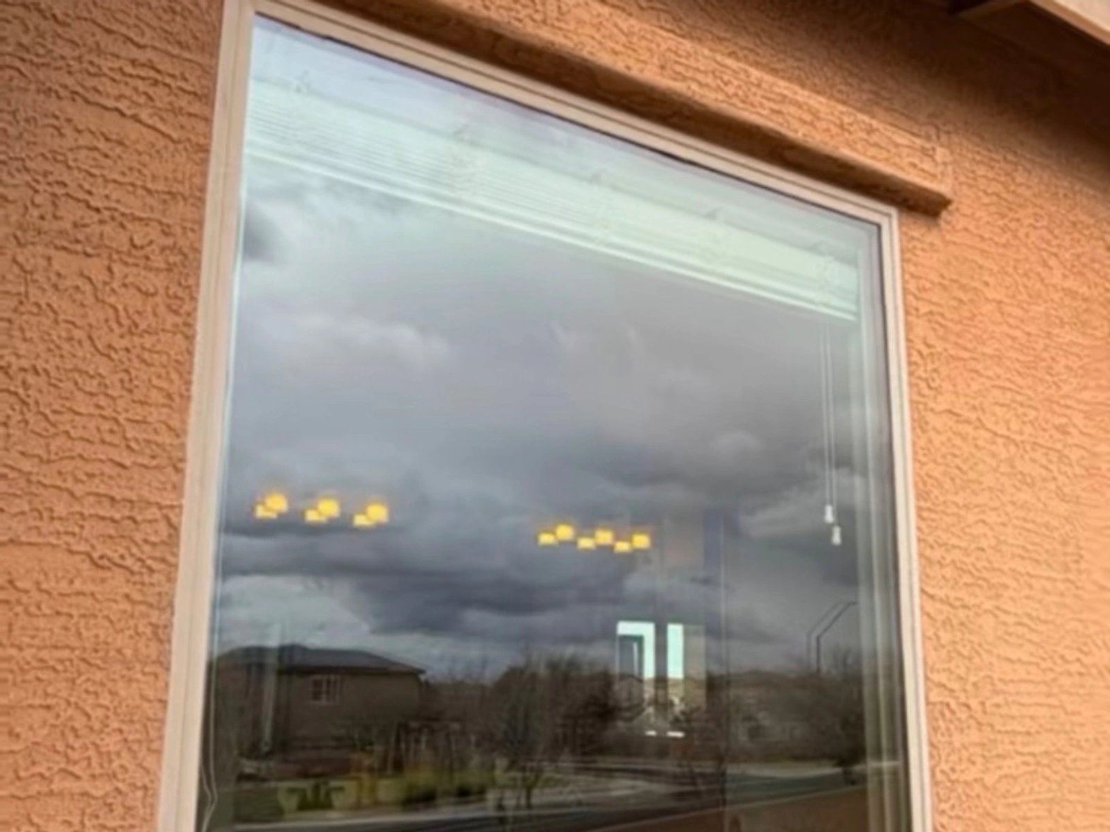 Shattered window pane replaced by Honey Glass AZ - after