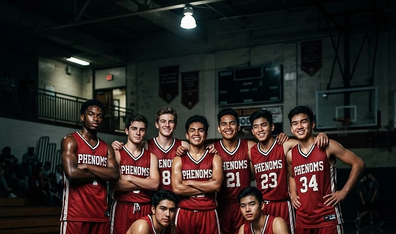 Boys basketball team