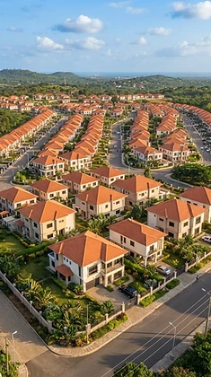 Residential housing estate in Tema