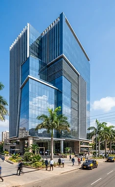 Modern office building in Accra