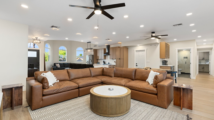 Fountain Hills furnished home — main living space