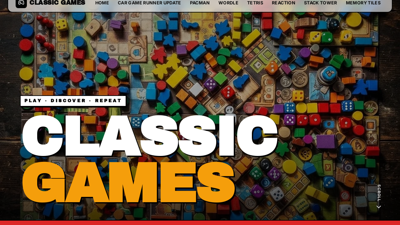 game site template preview