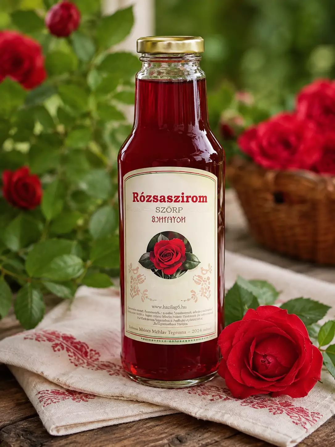 Rózsaszirom szörp