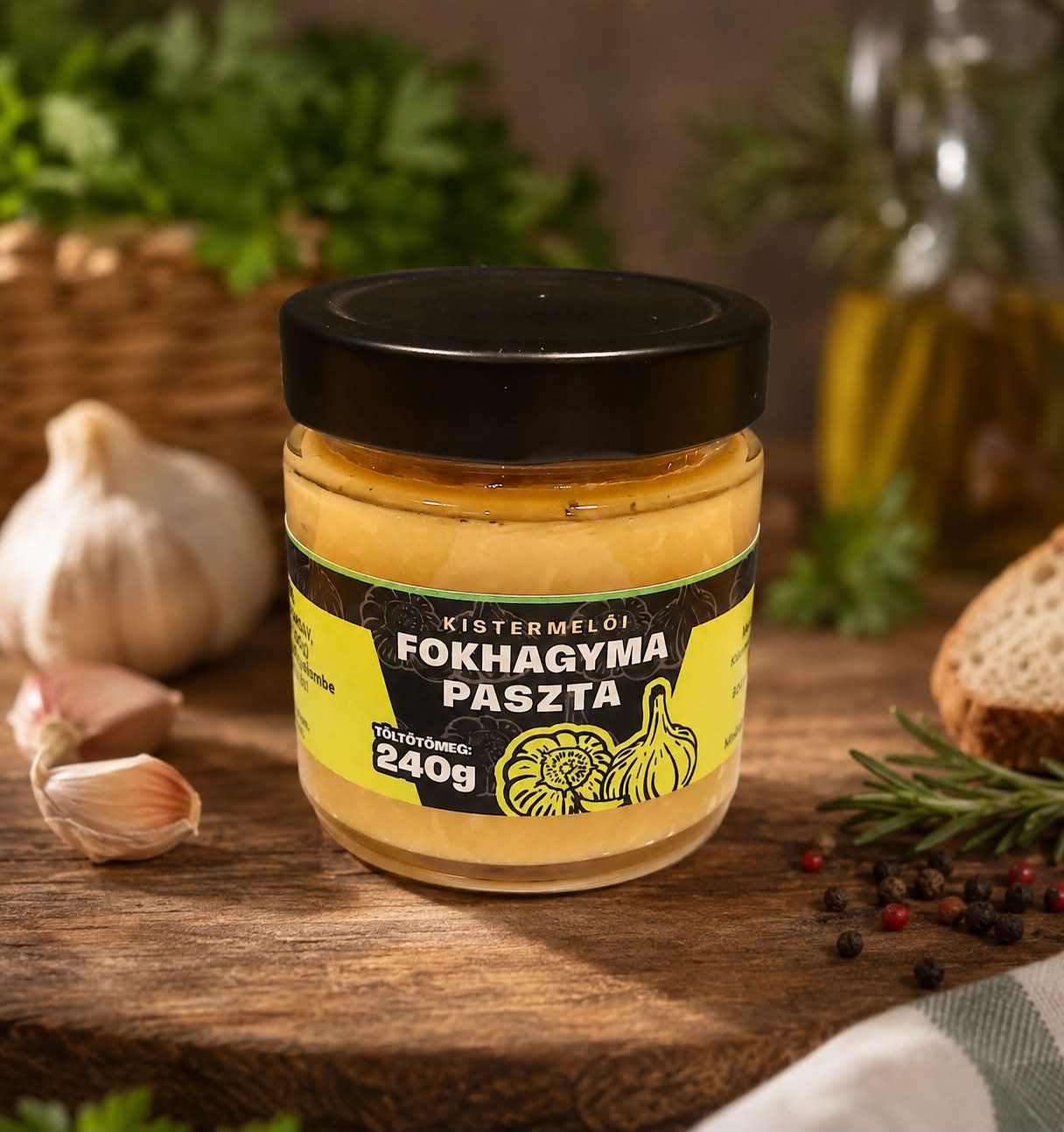 Fokhagyma paszta