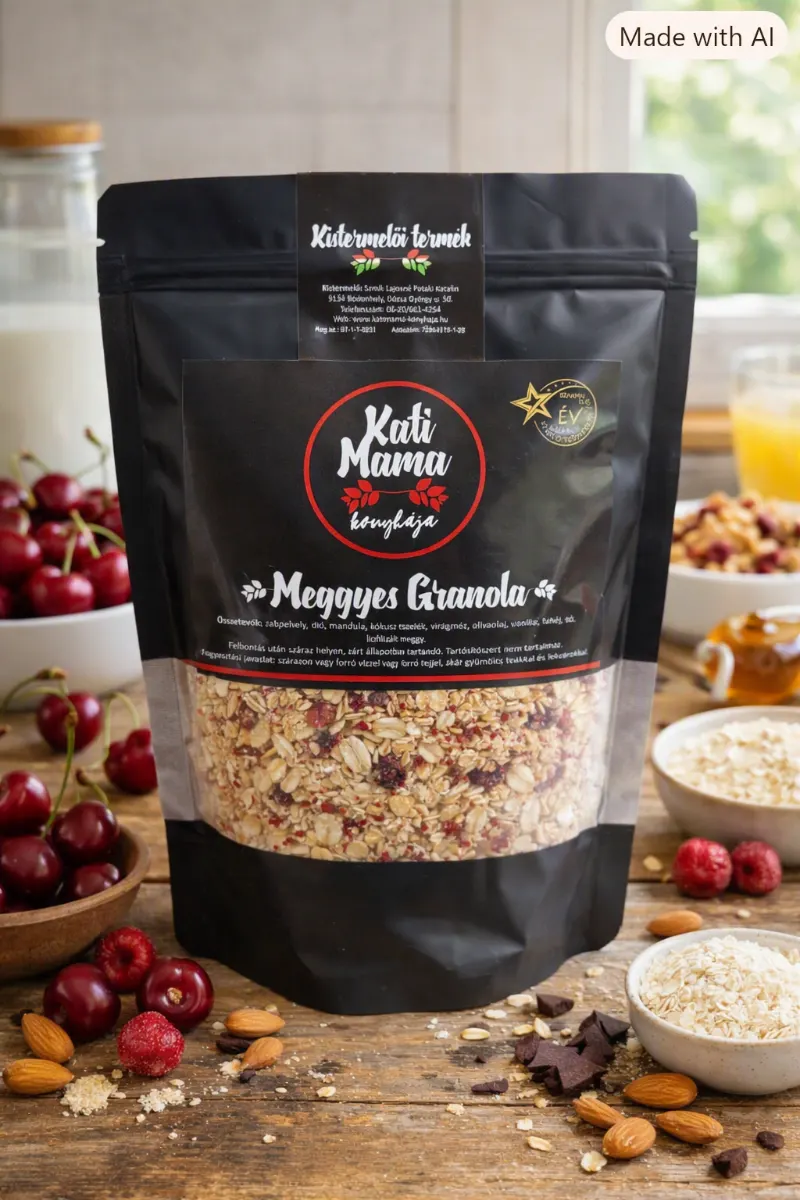 Meggyes granola