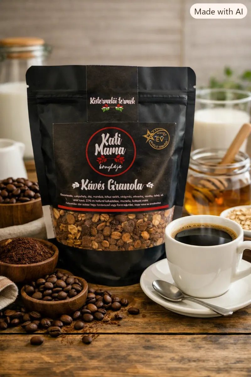 Kávés granola