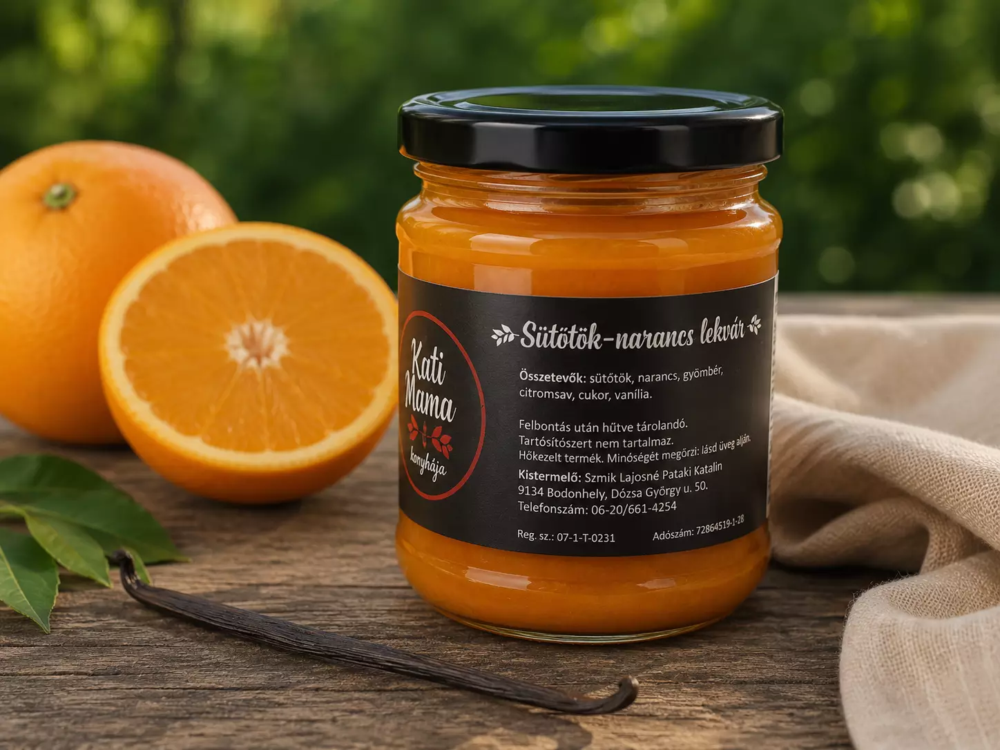 Sütőtök-narancs lekvár