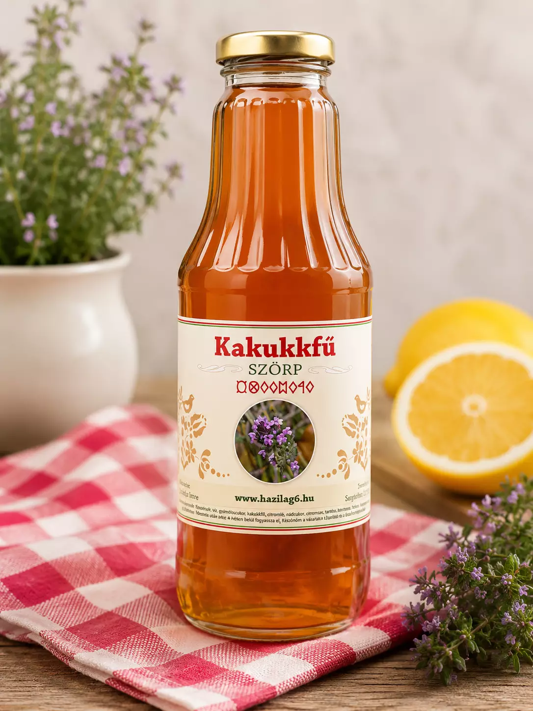 Kakukkfű szörp